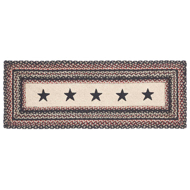 Colonial Star Jute Braided Runner Rect 13